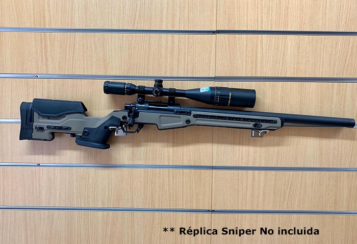 Mira SNIPER Retro-iluminada 6-24x50 Regulación exterior - Alta