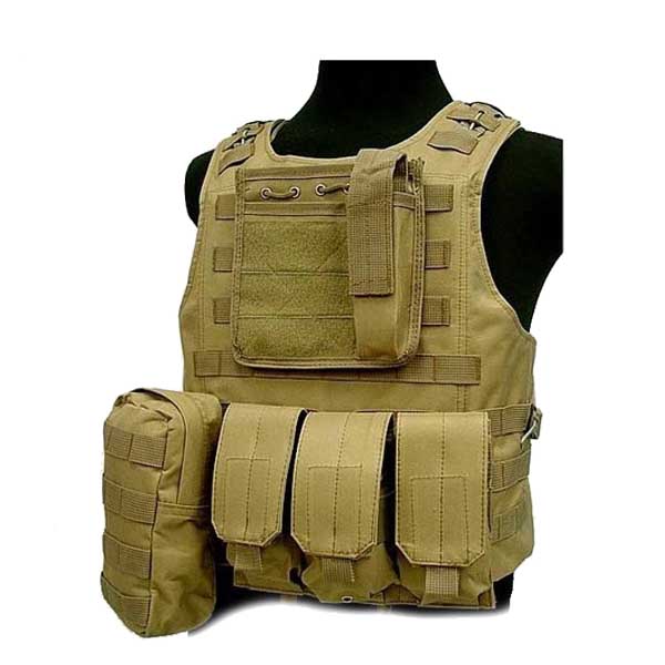 Chaleco Airsoft FSBE Tan /