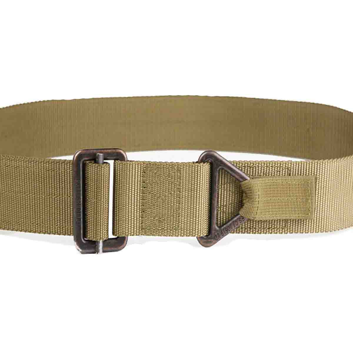 campo insertar Cap Cinturón Táctico con Velcro Tan / Vsgun.com