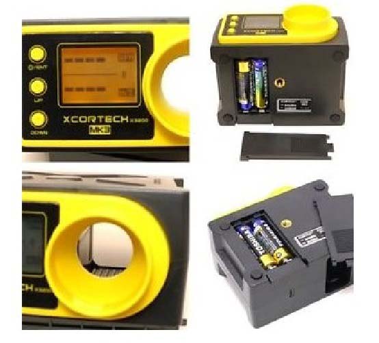 Cronografo balistico X3200 Mk3 Shooting Xcortech nero giallo