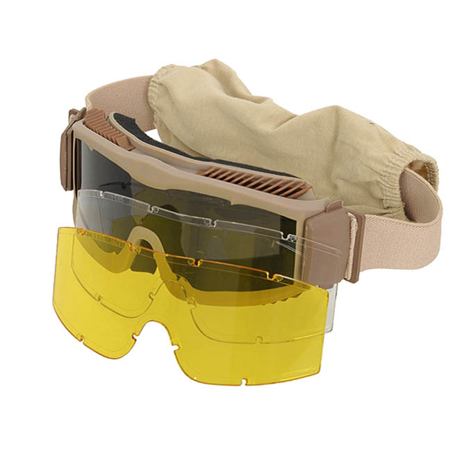 Gafas Razor 3 Cristales Tan /