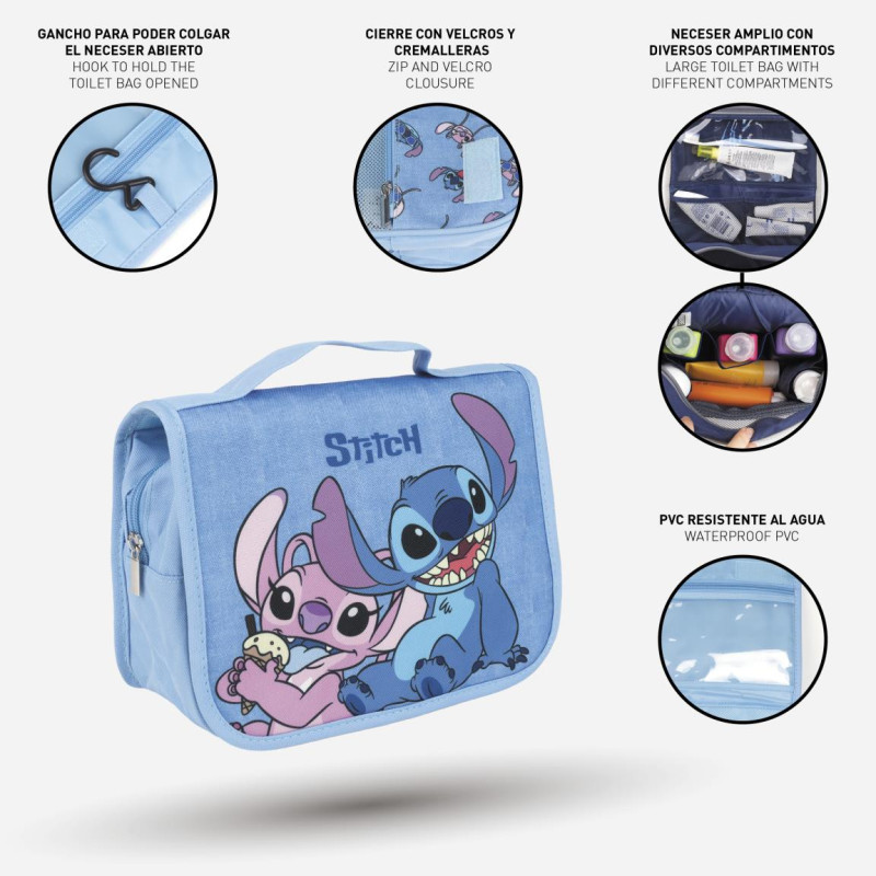 Neceser 'Stitch' 'Disney' - azul - Kiabi - 8.00€