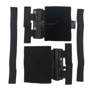 Conquer QR Buckle Set for Tactical Vest Black