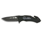 ALBAINOX SURVIVAL KNIFE 8CM BRIPAC BLACK