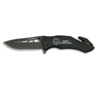 ALBAINOX SURVIVAL KNIFE 8CM BRIPAC BLACK