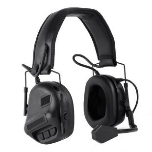 Auriculares Tácticos Negro - Combat Zone