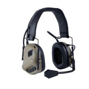 Tan Green Tactical Headphones - Combat Zone