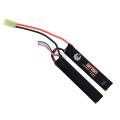 Duel Code Battery 7.4V 1100 MAH - 2 Modules - 25-50C