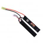 Batería Duel Corde 7.4V 1100 MAH - 2 Modulos - 25-50C