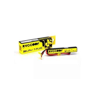 Batería lipo 11.1V Raccoon 1250 Mah 25-50C - Tdean