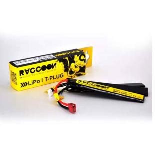 Batería lipo 11.1V Raccoon 1250 Mah 25-50C Nunchuck 3x - Tdean