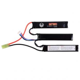 Batería lipo Duel Code 11.1 V 1100 MAH 25C-50C - 3 Modulos