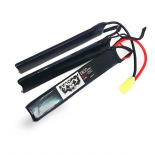 Batería lipo Raccoon 11.1 V 1300 MAH 25C - 3 Modulos