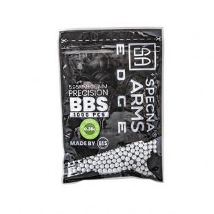 BIO Balls 0.36g Specna Arms Edge White 1000 bbs - By BLS