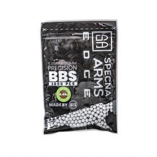 BIO Balls 0.40g Specna Arms Edge White 1000 bbs - By BLS