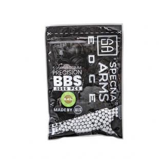 BIO Balls 0.43g Specna Arms Edge White 1000 bbs - By BLS