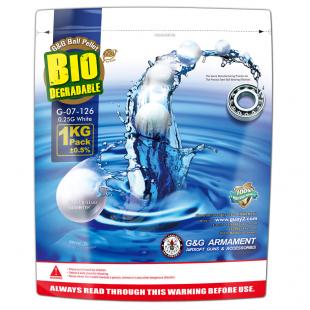 G&G White Bio Balls 0.25 g 4000 balls