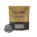 Bolas Raccoon Bio Premium 0,36 gramos Blancas 1550 bbs