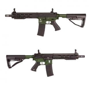 BUSHIDO YU OD REPLICA WITH ELECTRONIC TRIGGER - SAIGO DEFENSE - Improved Maple leaf