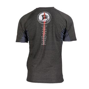 AESIR TOUR GRAY RAGNAR SPORTS T-SHIRT