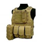 FSBE Airsoft Vest - Tan