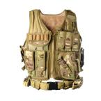 CQB AIRSOFT VEST - MULTICAM