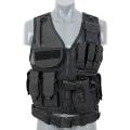 Chaleco airsoft CQB - negro