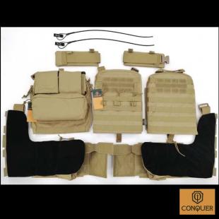 Chaleco CONQUER APC FULL SET Tan