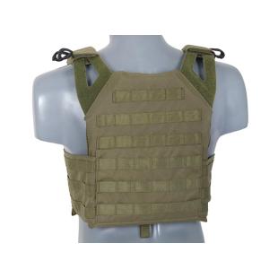 JPC Vest With Ballistic Plates OD Green - 8 Fields