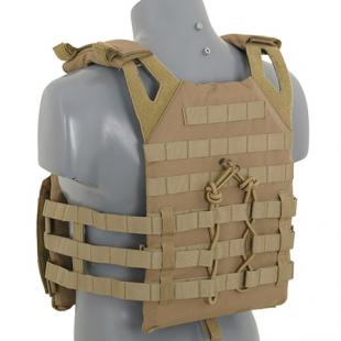 JPC Vest With Ballistic Plates - Tan