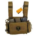 Chaleco Micro Chest Rig Conquer Coyote Brown