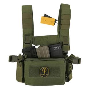 Chaleco Micro Chest Rig Conquer Verde OD