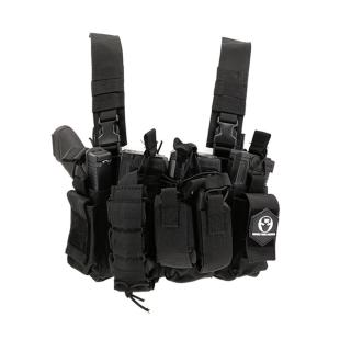 CHEST RIG COMBAT Negro