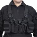 CHEST RIG FORCE MK1 BLACK DELTA TACTICS