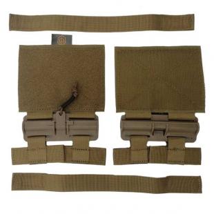 Conquer QR Buckle Set for Tactical Vest Tan
