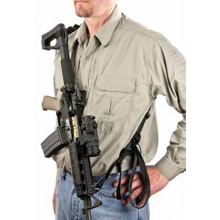 Adjustable Tactical 2 Point Strap - Black