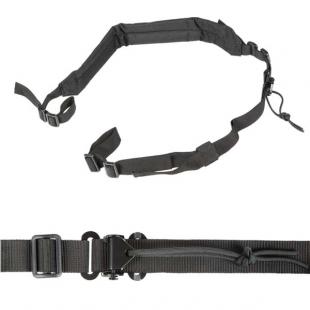Adjustable Tactical 2 Point Strap - Black
