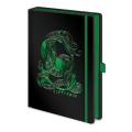 Libreta Cuaderno A5 Harry Potter Slytherin Premium