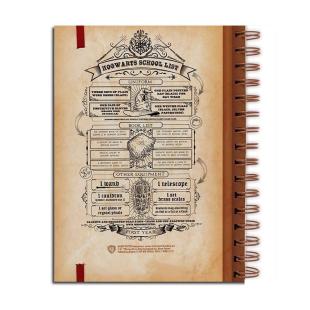 Cuaderno Harry Potter Escuela Hogwarts