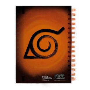 Cuaderno Espiral A5 Naruto Shippuden