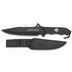 CUCHILLO ALBAINOX HORIZON BRUJULA NEGRO