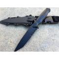 Realistic Dummy Knife BC141 - Black