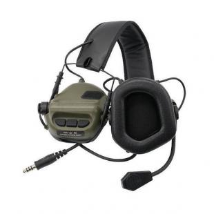 Earmor M32 MOD3 Auriculares Tactical Hearing Protection Ear-Muff- M32 Verde OD