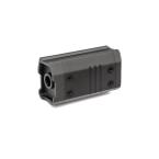 BARREL EXTENSION 70 MM ACTION ARMY AAP01/AAP01C BLACK