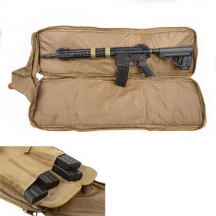 100 CM Quilted Gun Case - Tan