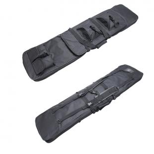 120 CM Quilted Gun Case - Black