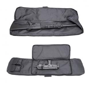 120 CM Quilted Gun Case - Black