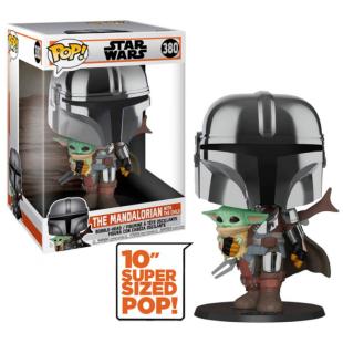 Funko Pop! The Mandalorian y Baby Yoda 25cm