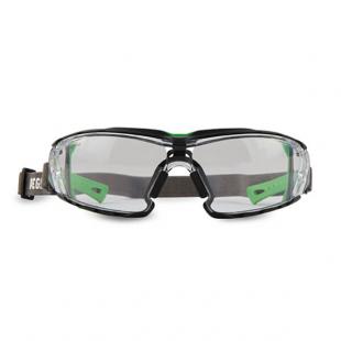 Pegaso Black and White Transparent Glasses + Protection Kit