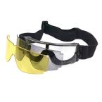 GLASSES WITH 3 LENSES RK5  BLACK